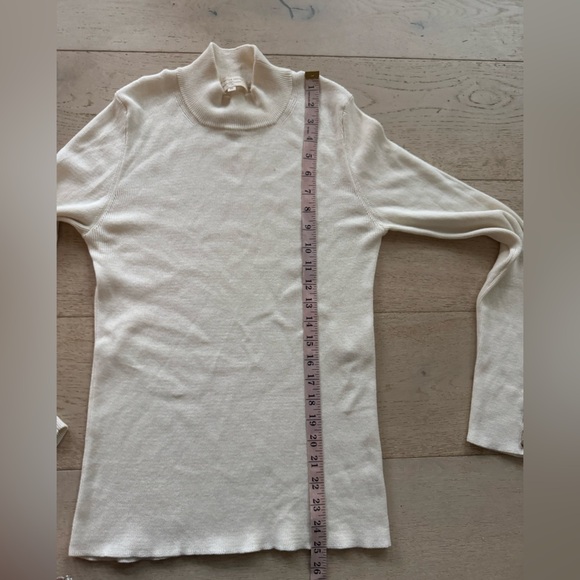 SEZANE Felix Jumper mottled cream size XL - Picture 9 of 13